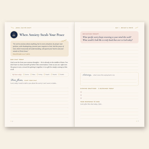 Jesus, Can We Chat? 40-Day Christian Prayer Journal